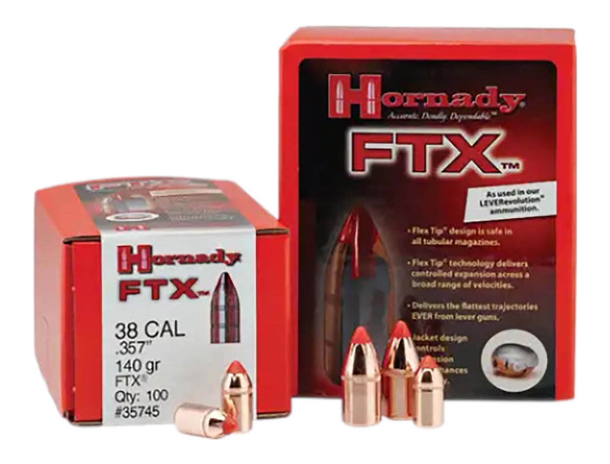 Hornady 30395 FTX 30 Cal .308 160 gr Flex Tip eXpanding 100 Per Box/ 15 Cas
