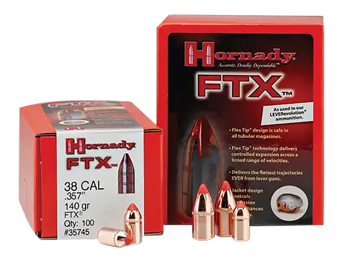 Hornady 30396 FTX 30 Cal .308 160 gr Flex Tip eXpanding 100 Per Box/ 15 Cas