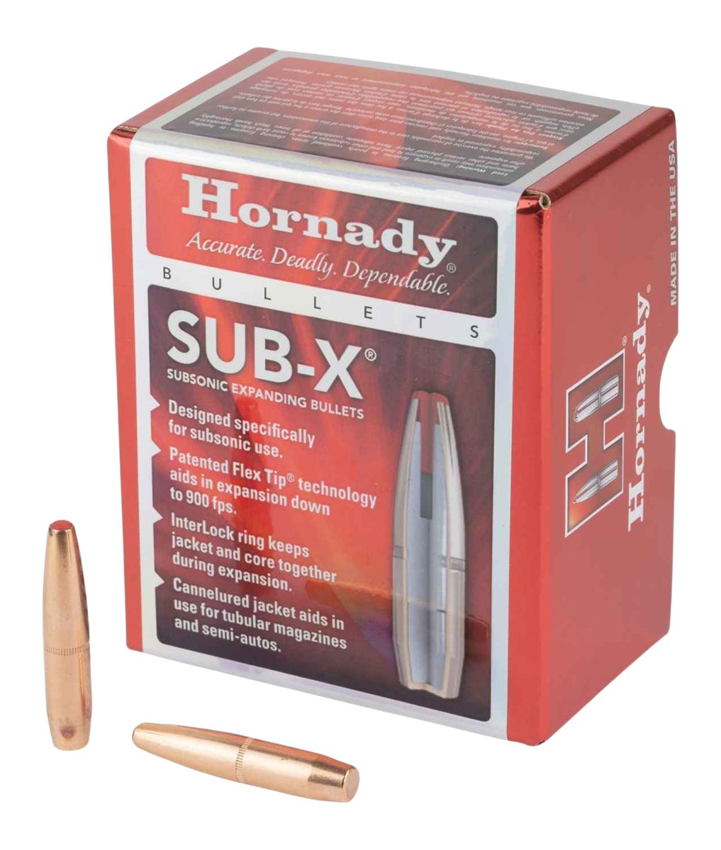 Hornady Sub-X Expanding Bullets 338 cal .338in 307 gr (338 ARC) 50/ct