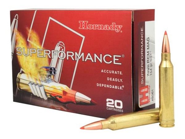Hornady Superformance Rifle Ammunition 7mm Rem Mag 154 gr SST 3100 fps - 20 view 2