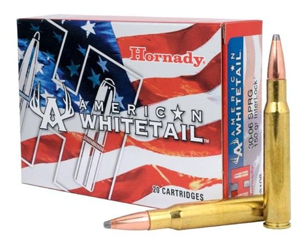 Hornady 8108 American Whitetail 30-06 Springfield 150gr InterLock Spire Poi view 2