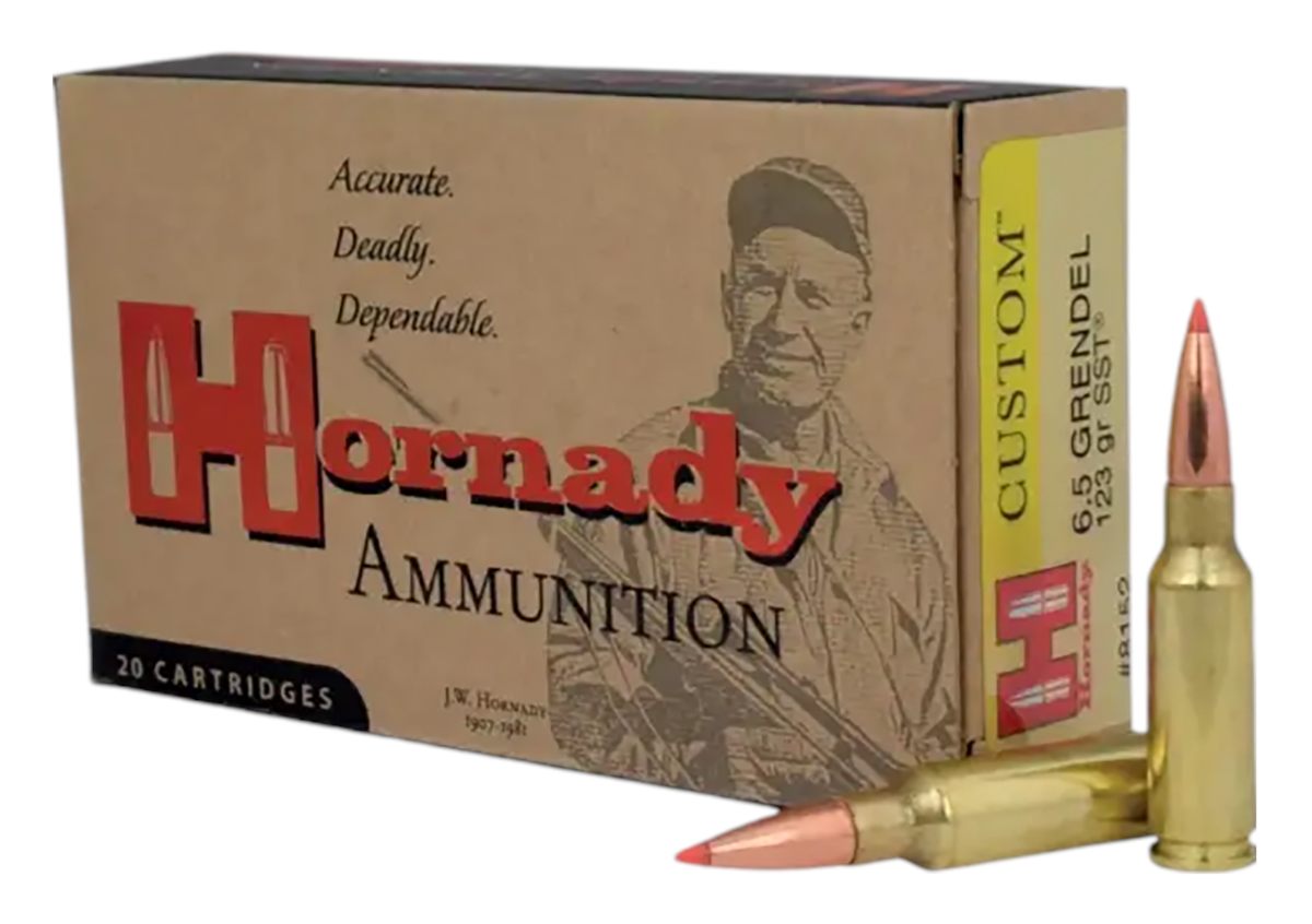 Hornady 8152 Custom 6.5 Grendel 123gr Super Shock Tip 20 Per Box/10 Case