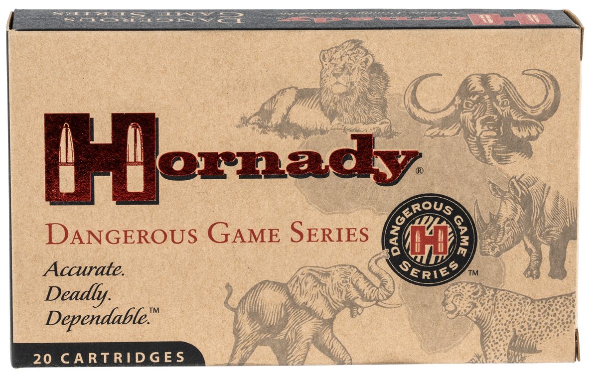 Hornady 8231 Dangerous Game 375 Ruger 270gr InterLock Spire Point Recoil Pr