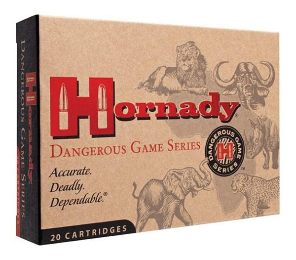Hornady 8264 Dangerous Game 470 NitroExpress 500gr Solid 20 Per Box/6 Case view 2