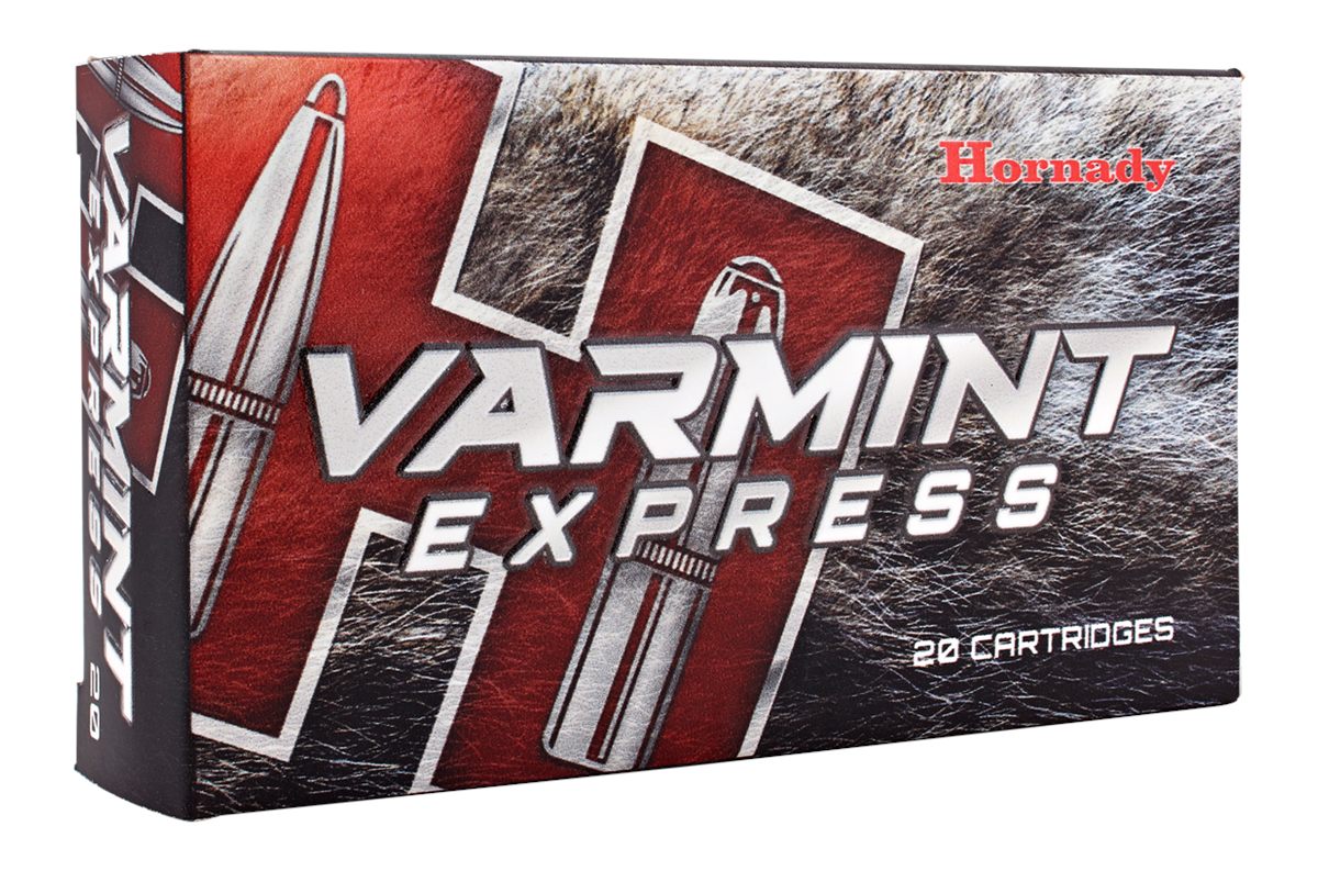 Hornady Varmint Express Rifle Ammunition .223 Rem 55 gr V-MAX 3240 fps 20/c