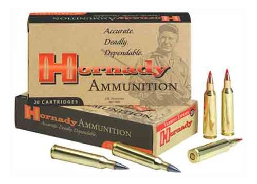 Hornady Varmint Express Rifle Ammunition .223 Rem 55 gr V-MAX 3240 fps 20/c view 3