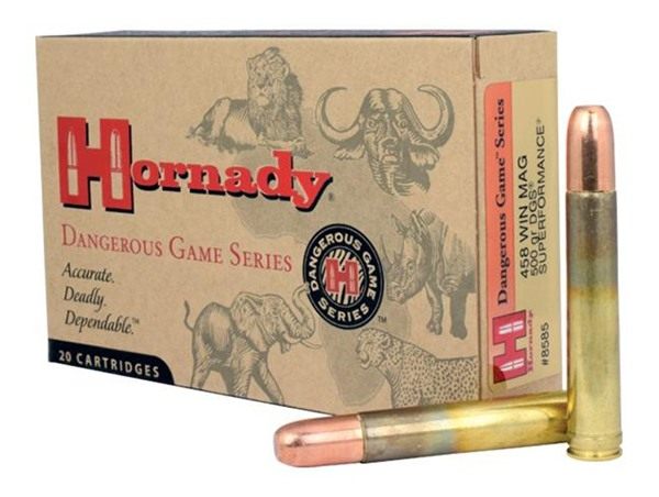 Hornady Dangerous Game Series Rifle Ammunition .458 Win Mag 500 gr DGS 2140 view 3