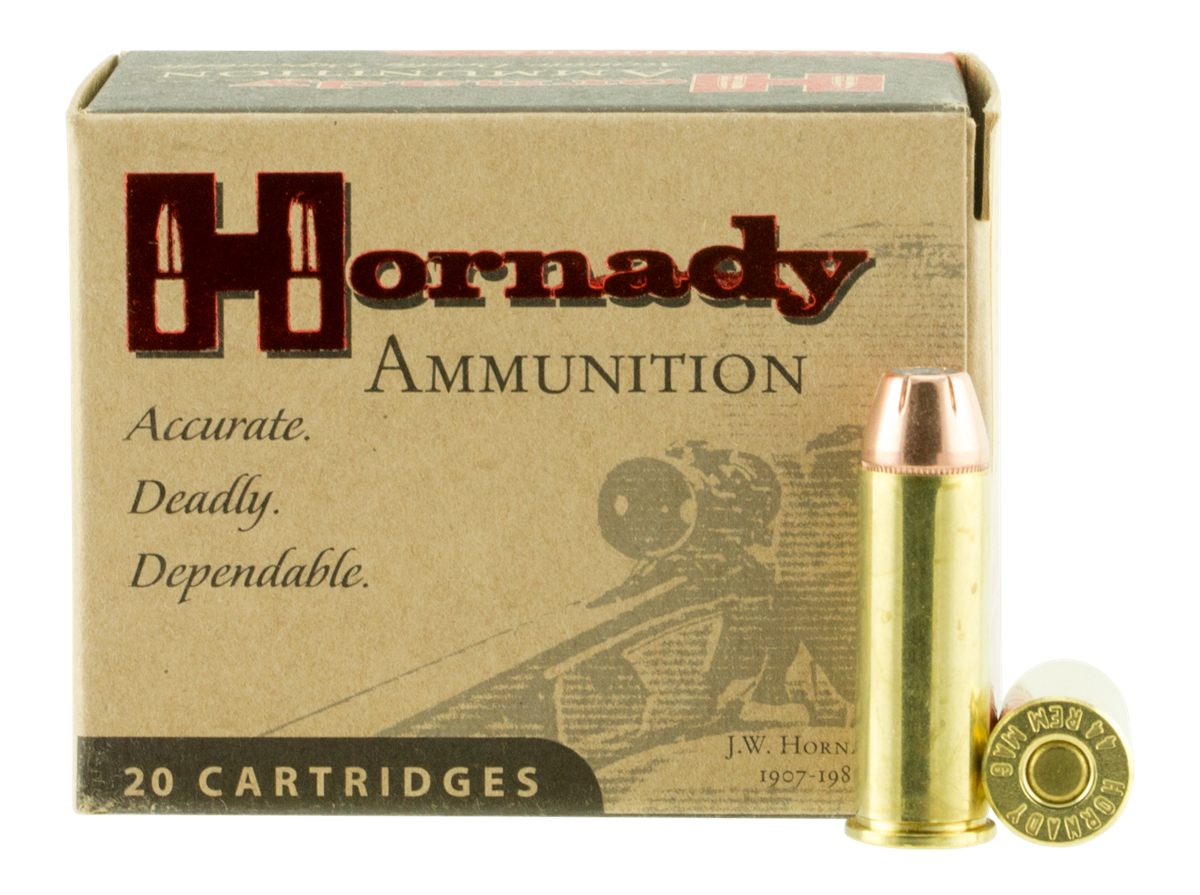Hornady 9080 Custom 44 RemMag 200gr XTP Hollow Point 20 Per Box/10 Case