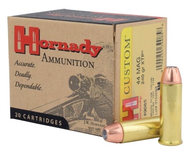 Hornady 9085 Custom 44 RemMag 240gr XTP Hollow Point 20 Per Box/10 Case view 2