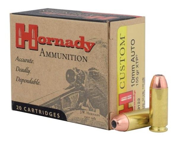 Hornady 9122 Custom 10mmAuto 155gr XTP Hollow Point 20 Per Box/10 Case view 2