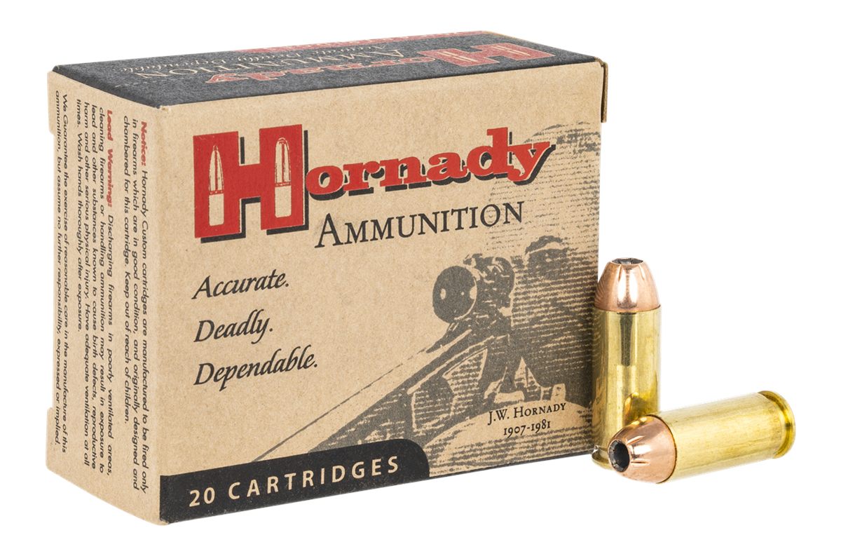 Hornady 9126 Custom 10mmAuto 180gr XTP Hollow Point 20 Per Box/10 Case