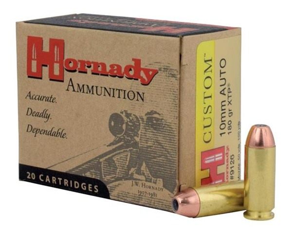Hornady 9126 Custom 10mmAuto 180gr XTP Hollow Point 20 Per Box/10 Case view 3