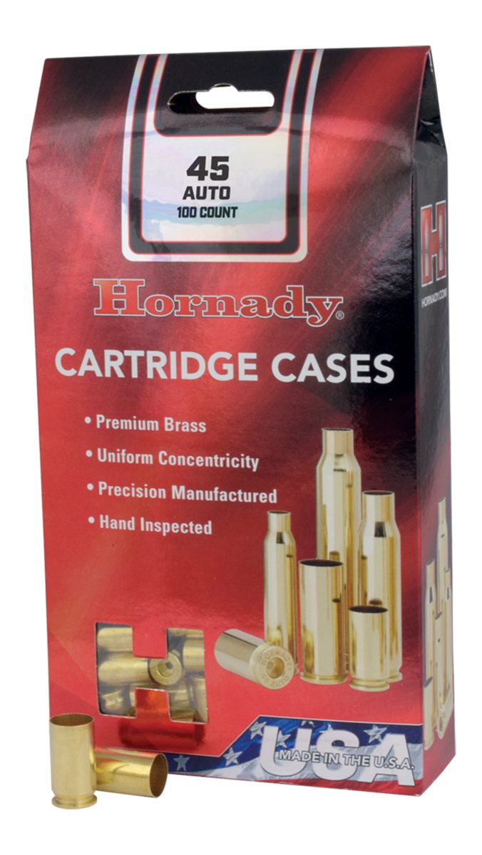 Hornady Unprimed brass rifle Cartridge Cases .22 Hornet 50/ct
