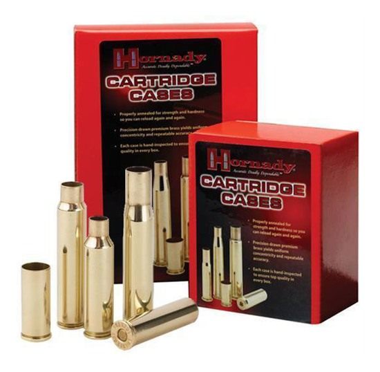 Hornady Unprimed Brass Rifle Cartridge Cases .204 Ruger 50/ct