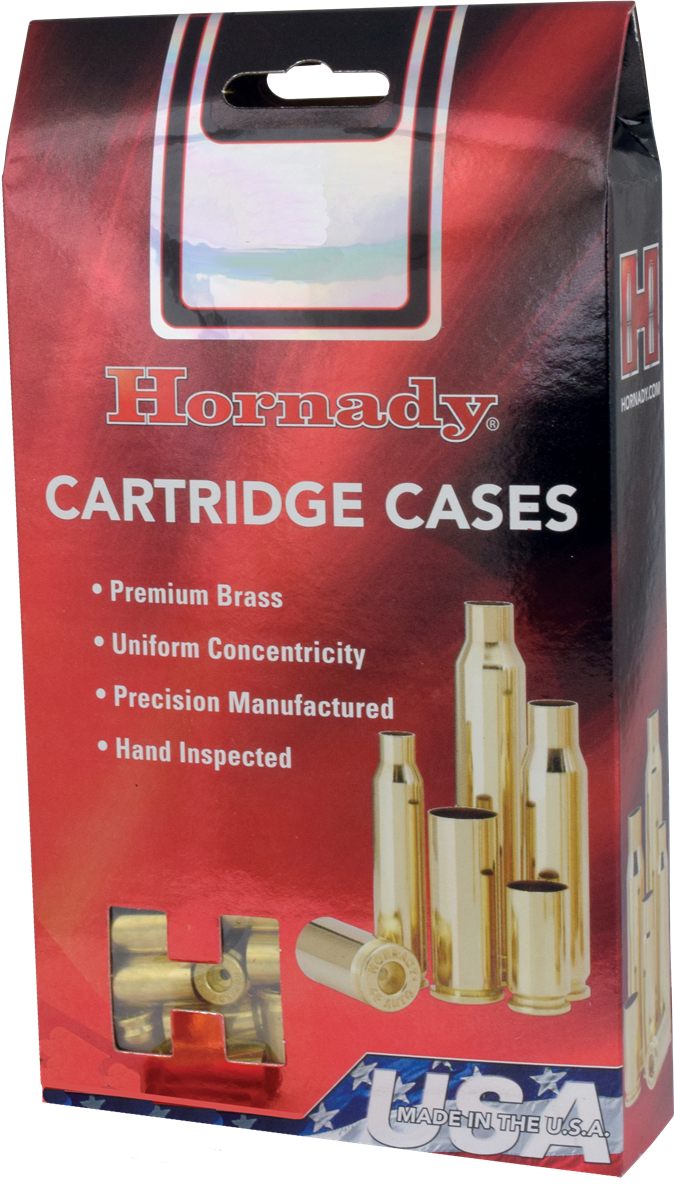 Hornady Unprimed Brass Rifle Cartridge Cases 7.62X39mm 50/ct