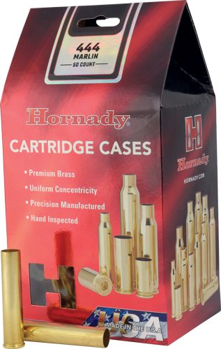 Hornady Unprimed Brass Rifle Cartridge Cases .444 Marlin 50/ct view 2