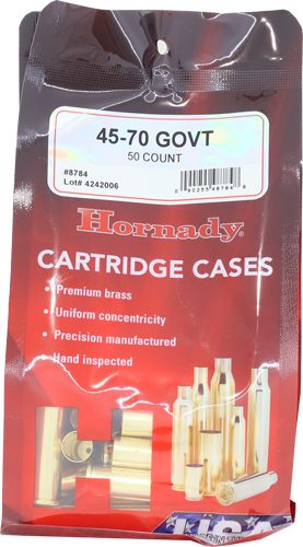 Hornady Unprimed Brass Rifle Cartridge Cases .45-70 Govt 50/ct view 2
