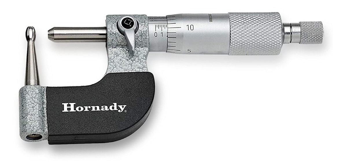 Hornady Vernier Ball Micrometer 050059 - Reloading Equipment for Measuring