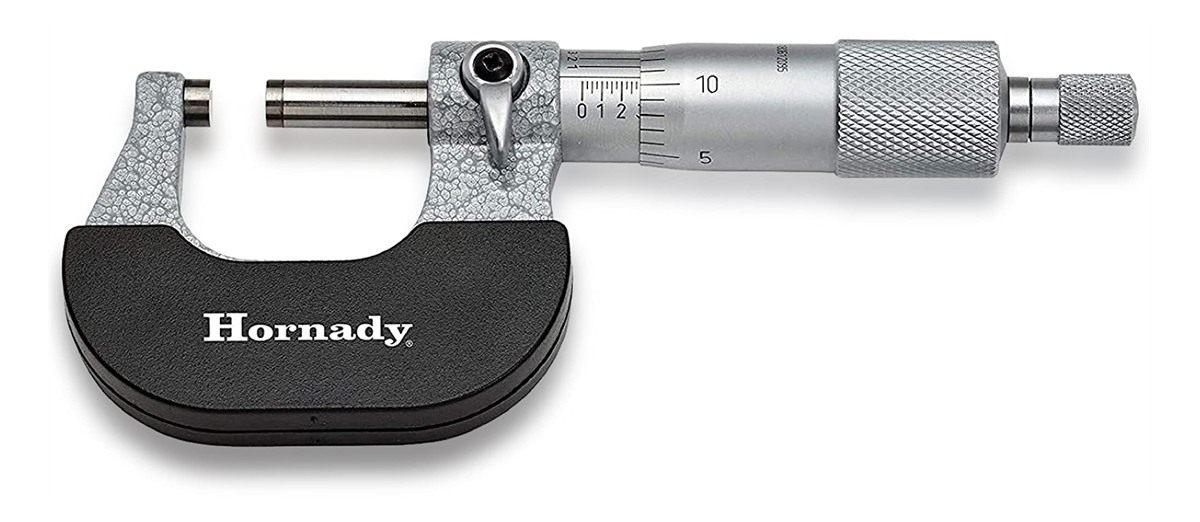 Hornady Vernier Micrometer 050072 - Reloading Equipment for Measuring Diame