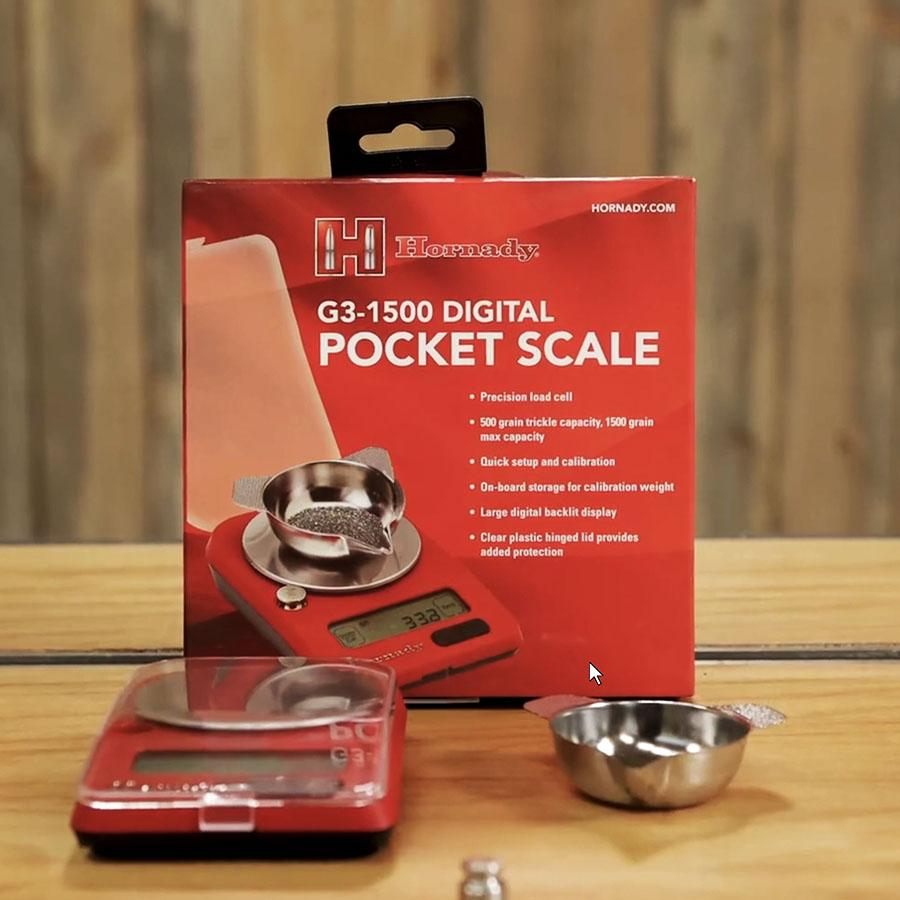 Hornady G3-1500 Electronic Scale, 050104 - Portable Battery Operated Digita view 3