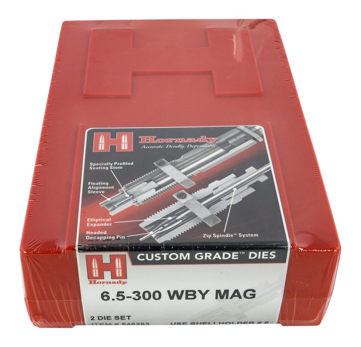 Hornady DIESET2 6.5-300 WBY MAG (.264) Reloading Custom Grade Rifle Set) (5