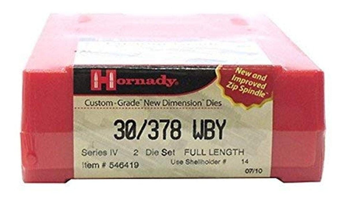 Hornady 546419 Series Iv Specialty Die Set, 30/378 Weatherby