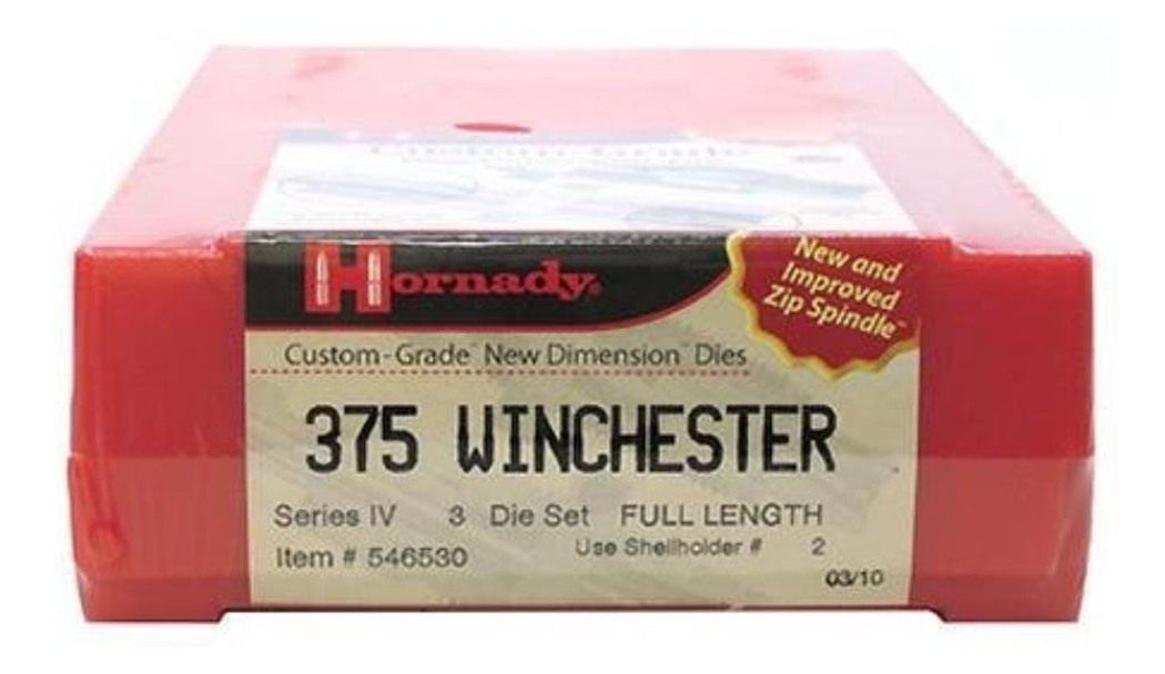 Hornady 546530 Series Iv Specialty Die Set, 375 Winchester (.375)