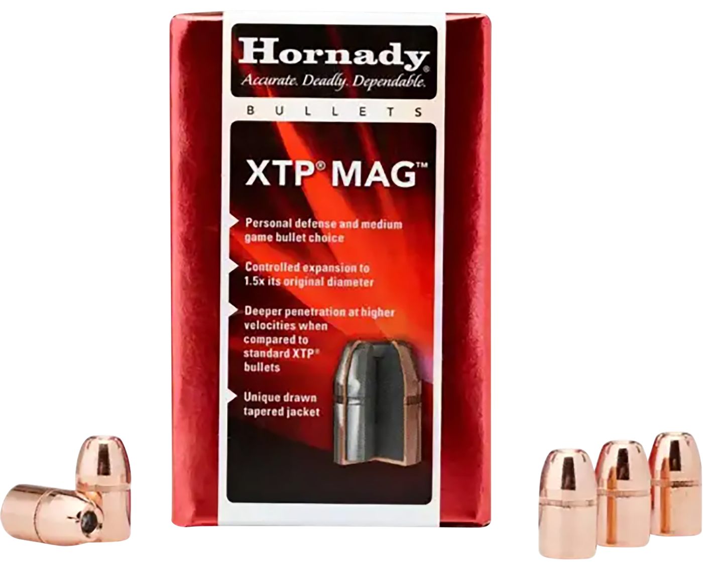 Hornady 50100 XTP Mag 50 Cal .500 350 gr Per Box/ 15 Case