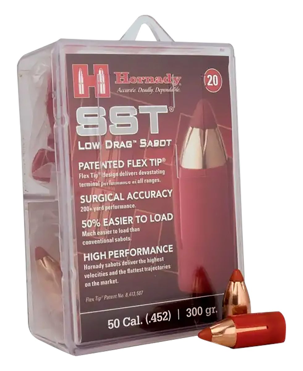 Hornady SST ML Bullets .50 cal Low Drag Sabot with .45 300 gr 20/ct