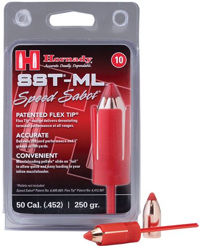 Hornady Sabot LockNLoad Speed Low Drag Bullets .50 cal with .45 250 gr SST