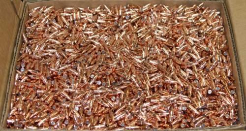 Hornady Traditional Rifle Bullets .22 cal .224in 55 gr HP 6000/ct Bulk