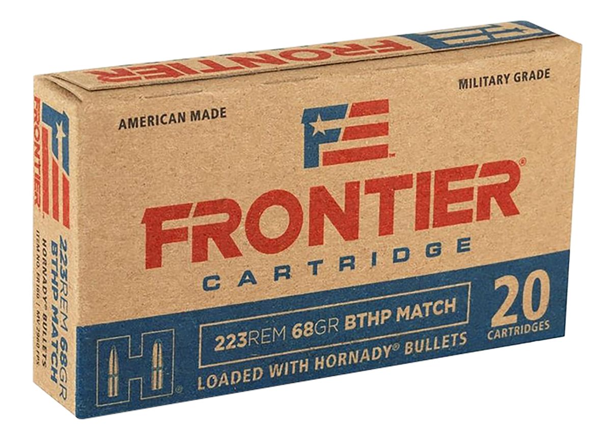 Frontier Ammunition Cartridge FR160 Military Grade Centerfire Rifle 223 Rem