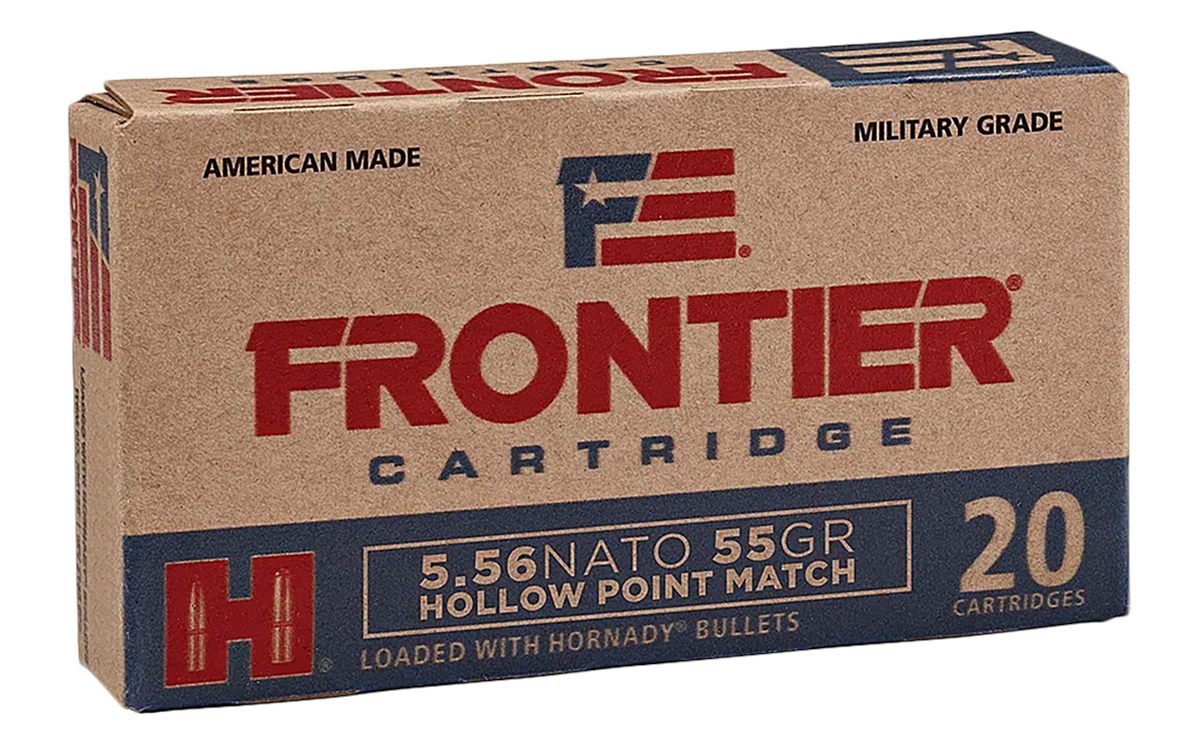 Frontier Cartridge FR240 Centerfire Rifle 5.56x45mmNATO 55gr Hollow Point M