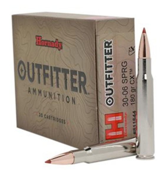 Hornady 811644 Outfitter 30-06 Springfield 180gr Copper Alloy eXpanding 20 view 5
