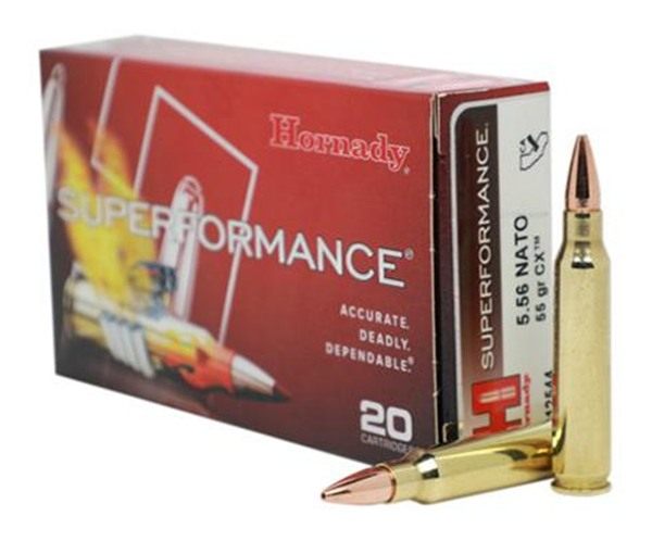 Hornady 812544 Superformance 5.56x45mmNATO 55gr Copper Alloy eXpanding 20 P view 4