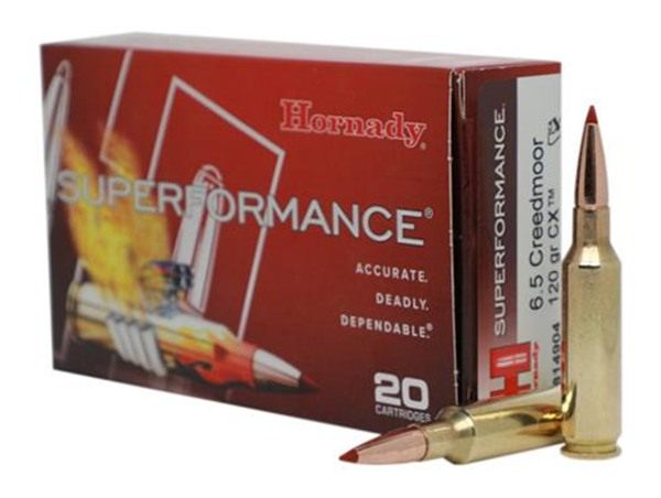 Hornady 814904 Superformance 6.5 Creedmoor 120gr Copper Alloy eXpanding 20 view 3