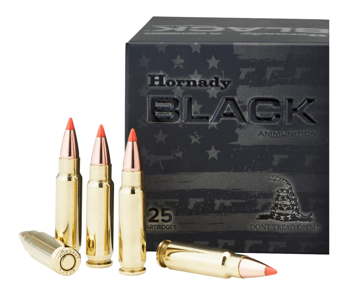 Hornady 90001 Black 5.7x28mm 40gr V Max 25 Per Box/10 Case