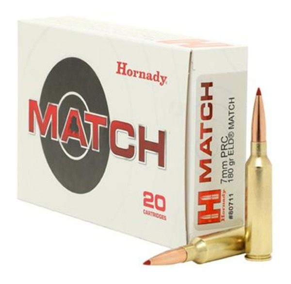 Hornady 80711 Match 7mmPRC 180gr Extremely Low Drag 20 Per Box/10 Case view 2