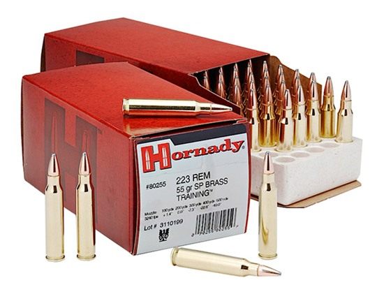 Hornady Custom Rifle Ammunition .223 Rem 55 gr SP 3240 fps - 50/box view 2
