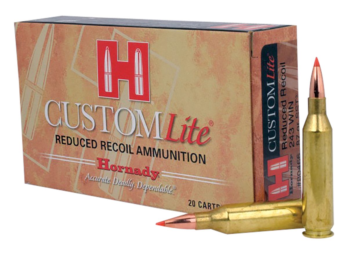 Hornady Custom Lite Rifle Ammunition .243 Win 87 gr SST 20/Box
