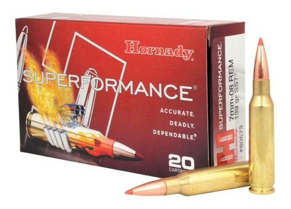 Hornady 80573 Superformance 7mm-08 Rem 139gr Shock Tip 20 Per Box/10 Case view 2