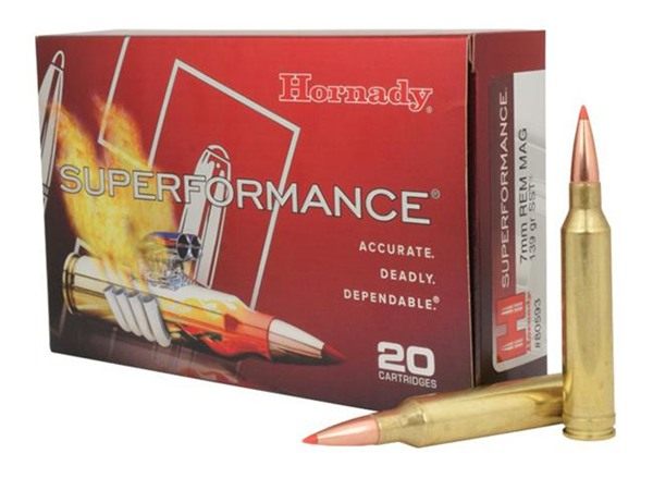 Hornady Superformance Rifle Ammunition 7mm Rem Mag 139 gr SST 3240 fps - 20 view 2