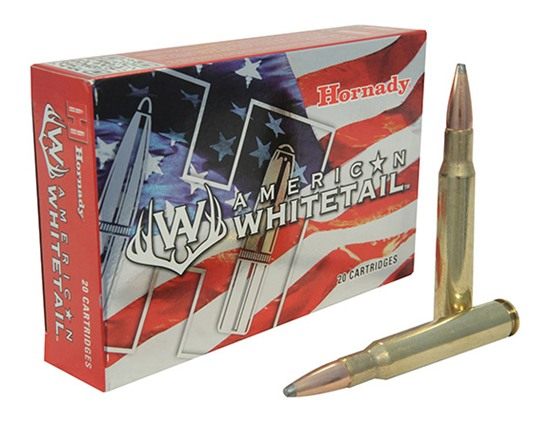 Hornady 80801 American Whitetail 30 Win 150gr InterLock Round Nose 20 Per B view 3