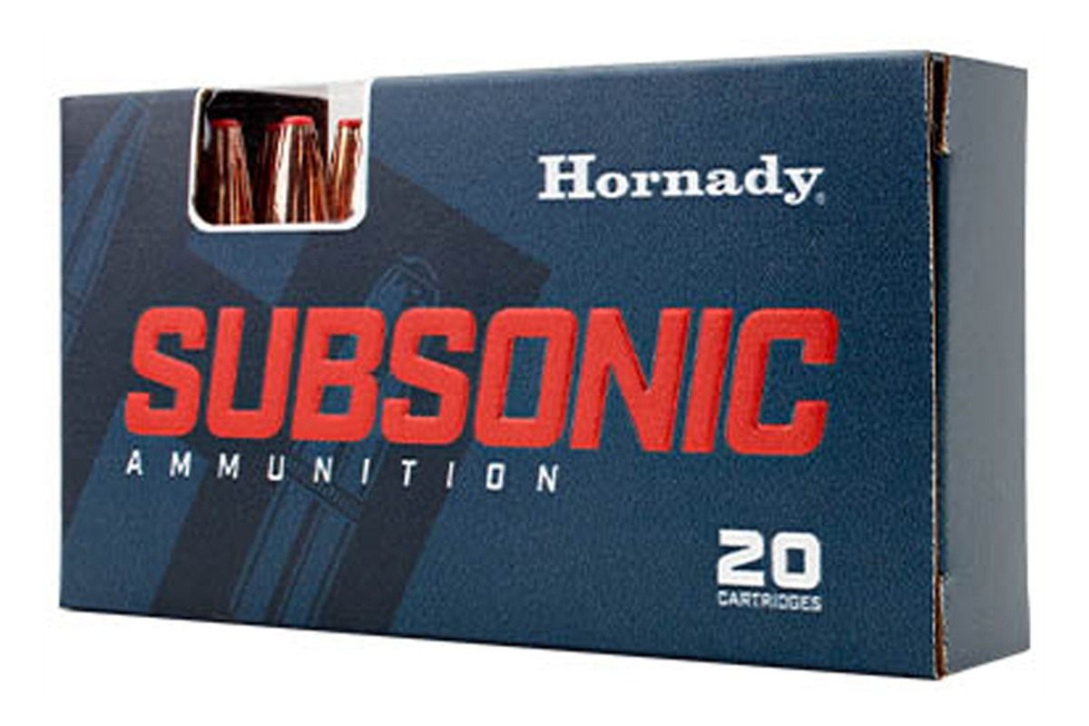 Hornady Sub-X Rifle Ammunition .30 Win 175 gr. PT 1050 fps 20/ct