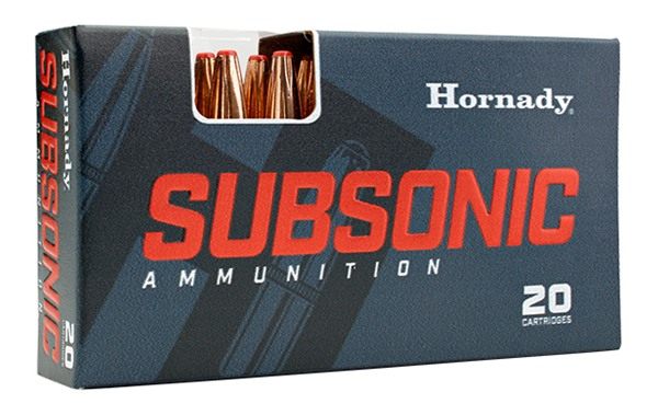 Hornady Sub-X Rifle Ammunition .30 Win 175 gr. PT 1050 fps 20/ct view 3