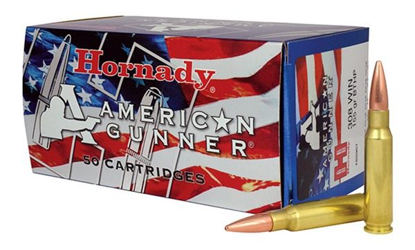 Hornady 80967 American Gunner 308 Win 155gr Hollow Point Boat Tail 50 Per B view 2