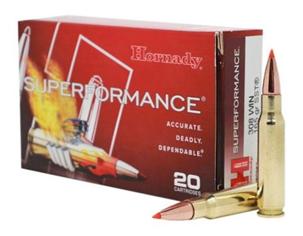 Hornady Superformance Rifle Ammunition .308 Win 165 gr SST 2840 fps - 20/bo view 3