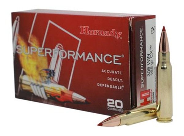 Hornady 80990 Superformance 308 Win 165gr Copper Alloy eXpanding 20 Per Box view 3
