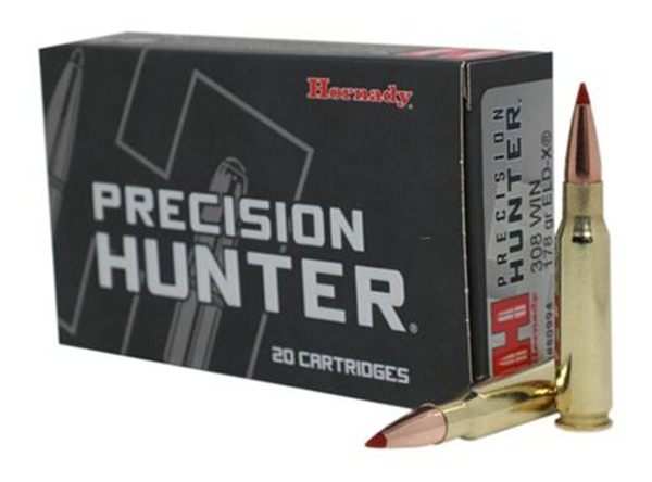 Hornady 80994 Precision Hunter 308 Win 178gr Extremely Low Drag eXpanding 2 view 4