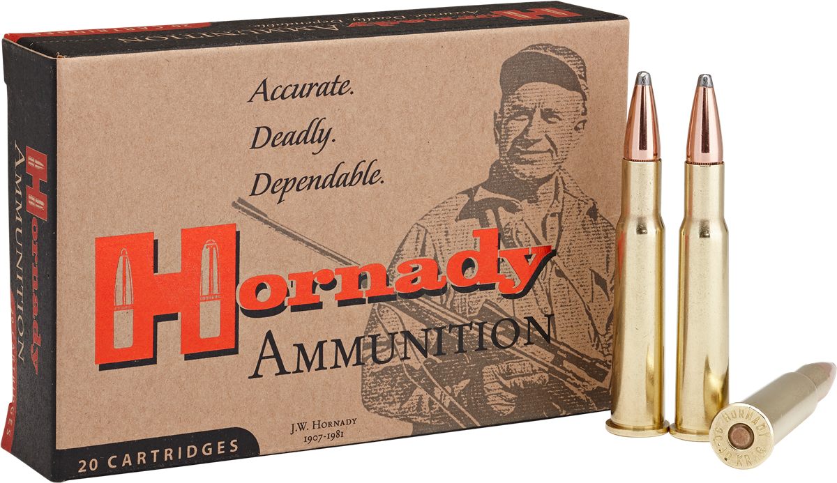 Hornady Custom Rifle Ammunition .30-40 KRAG 180 gr INTERLOCK BTSP 20/ct